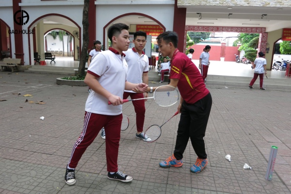 Áo đồng phục thể dục trường Ngô Thời Nhiệm