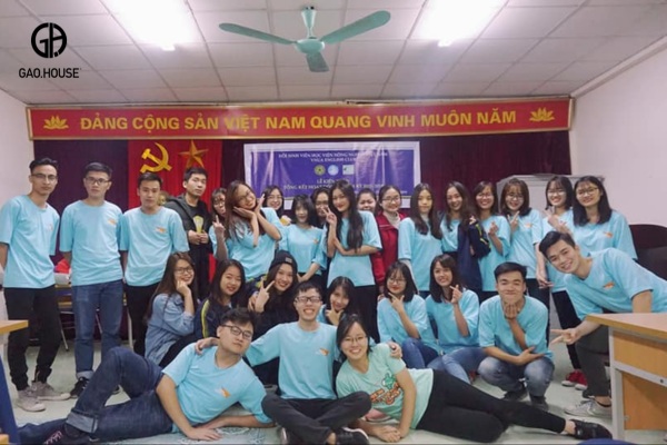 Áo nhóm đồng phục VNUA sự kiện