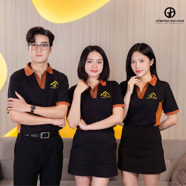 Những chiếc áo polo đồng phục công ty dáng Regular Fit sẽ giúp người mặc toát lên phong thái tự tin