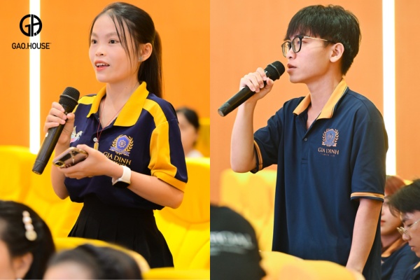 Áo phông đồng phục học sinh trường Gia Định