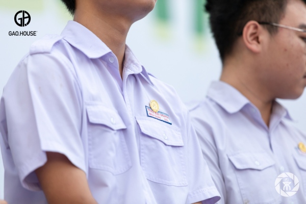 Áo sơ mi đồng phục trường thcs trần đại nghĩa