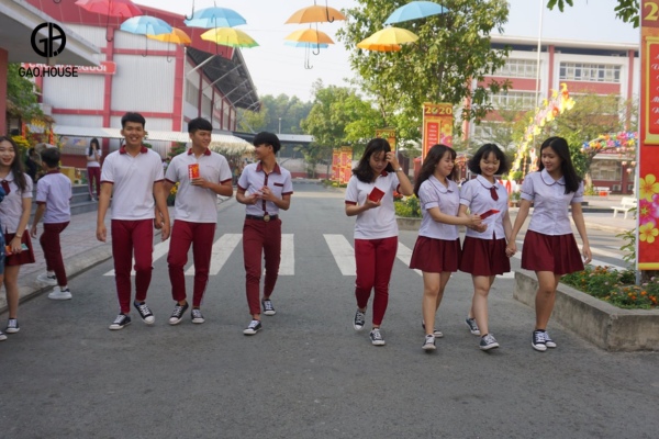Bảng giá mua áo đồng phục trường Ngô Thời Nhiệm mới nhất