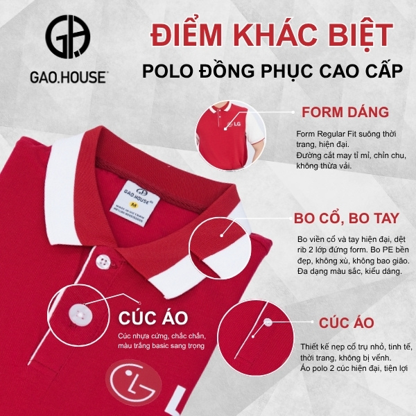 Điểm khác biệt của đồng phục Gạo House