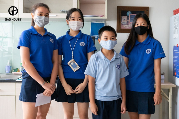 Đồng phục cổ bẻ trường Nam Sài Gòn