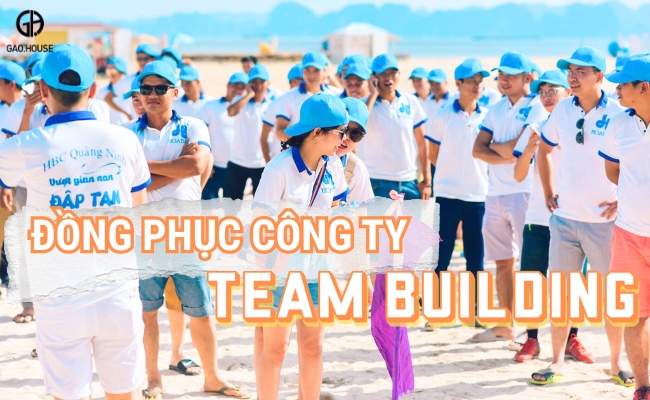 Đồng phục công ty đi biển team building