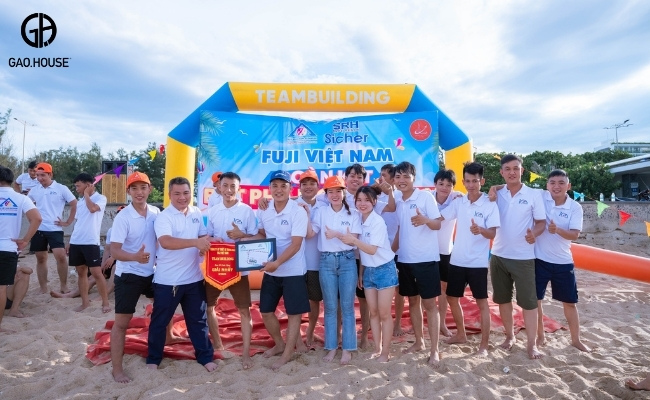 Đồng phục đi biển công ty vải thun lạnh mát mẻ