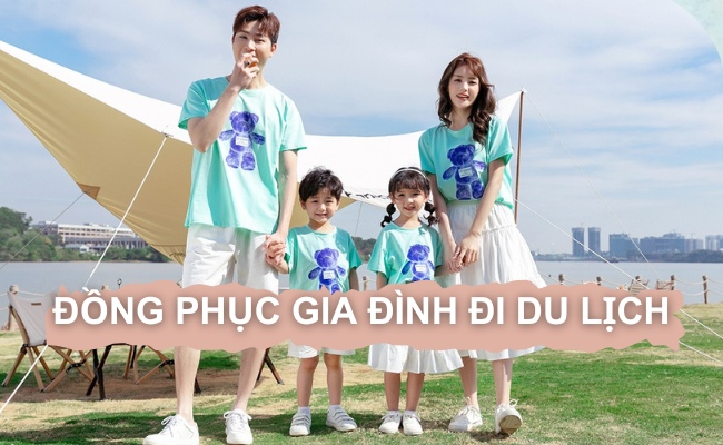 Đồng phục gia đình đi du lịch