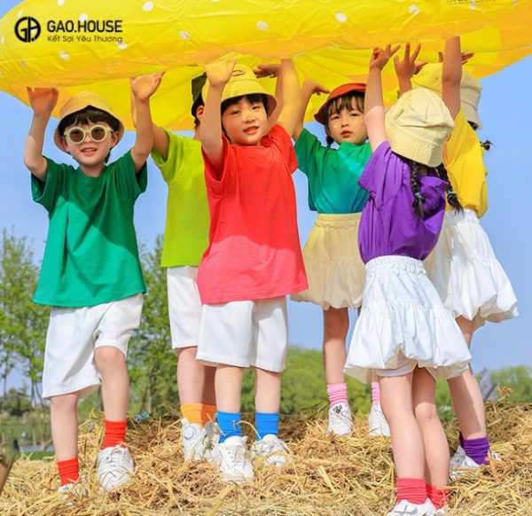 Đồng phục nhóm đi biển dành cho trẻ con