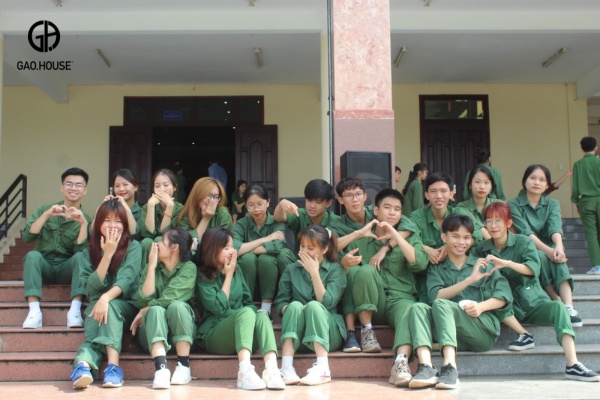 Đồng phục quân sự Đại học Nông Lâm TP HCM