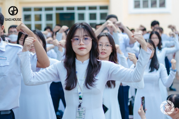 đồng phục thcs trần đại nghĩa áo dài