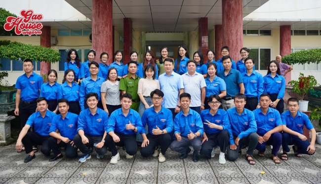 Áo đoàn đồng phục học viện tài chính