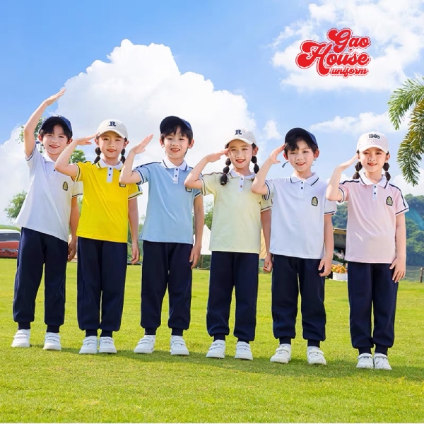 Áo đồng phục học sinh Quảng Ninh nhiều màu