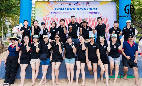 Áo thun đồng phục nhóm teambuilding doanh nghiệp