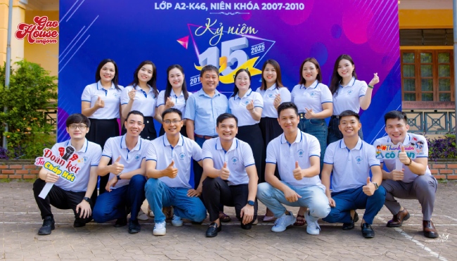 Áo lớp đồng phục utc hà nội
