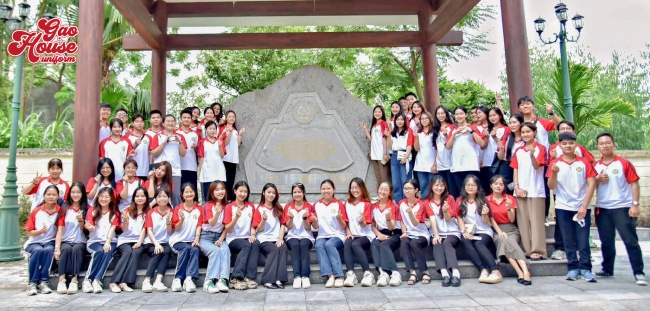Áo polo đồng phục họp lớp học viện tài chính