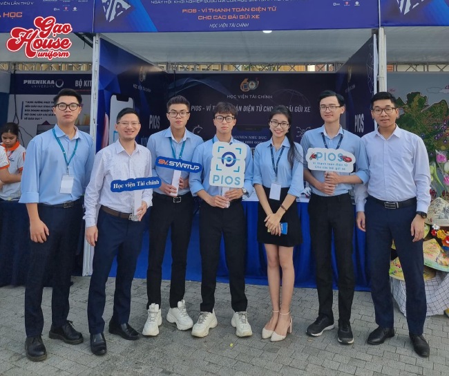 Áo sơ mi đồng phục aof