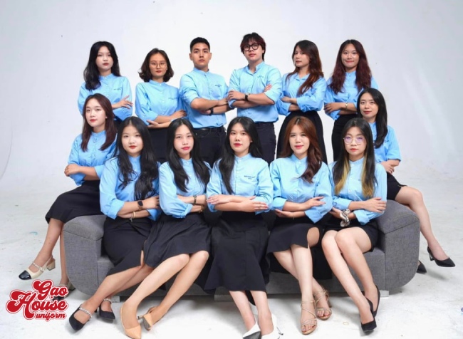 Áo sơ mi đồng phục học viện tài chính
