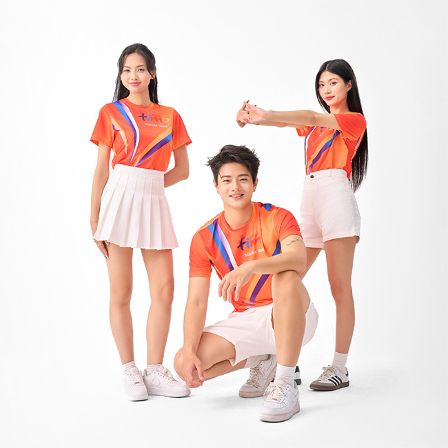 Áo thun đồng phục 3D du lịch teambuilding trẻ trung
