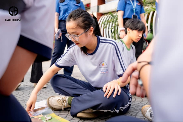Áo thun thể dục đồng phục Minh Khai
