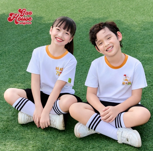 đồng phục cấp 1 Thái Bình