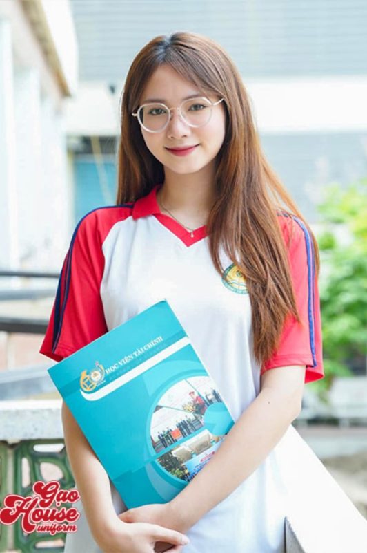 đồng phục học viện tài chính áo thun