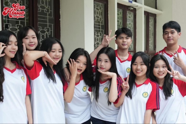 đồng phục trường học viện tài chính