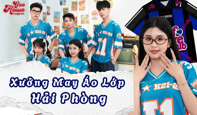 Gạo House may đồng phục lớp Hải Phòng