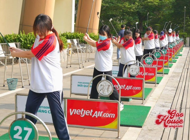 học viện tài chính đồng phục
