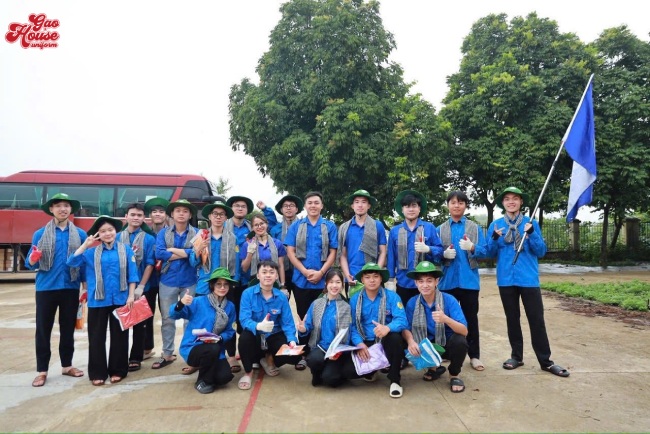 Áo đoàn đồng phục Học viện Tòa án