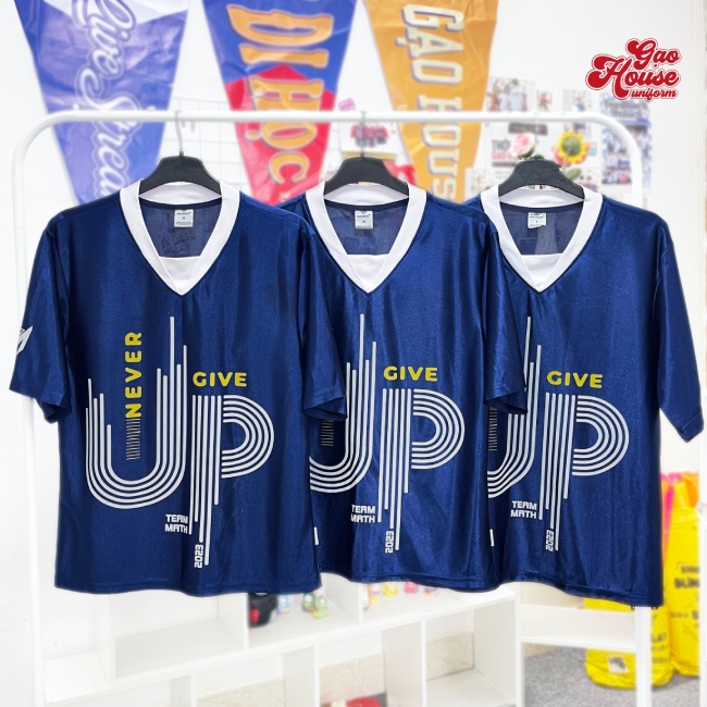 Vải GlowUp may áo thun đồng phục lớp Hà Nam