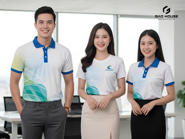 Phối đồ cùng áo đồng phục doanh nghiệp 3D