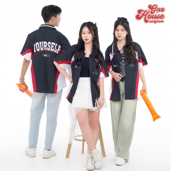 đồng phục lớp sơ mi cà mau in 3d