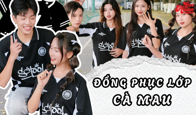 Gạo House may đồng phục lớp Cà Mau