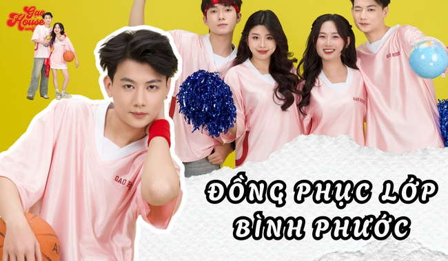 Gạo House may in đồng phục lớp Bình Phước