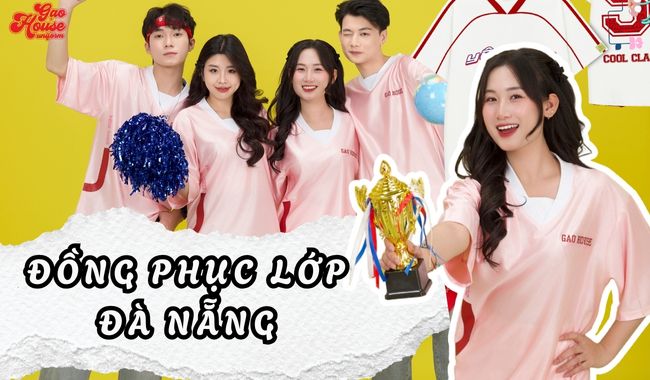Gạo House may in đồng phục lớp đà nẵng