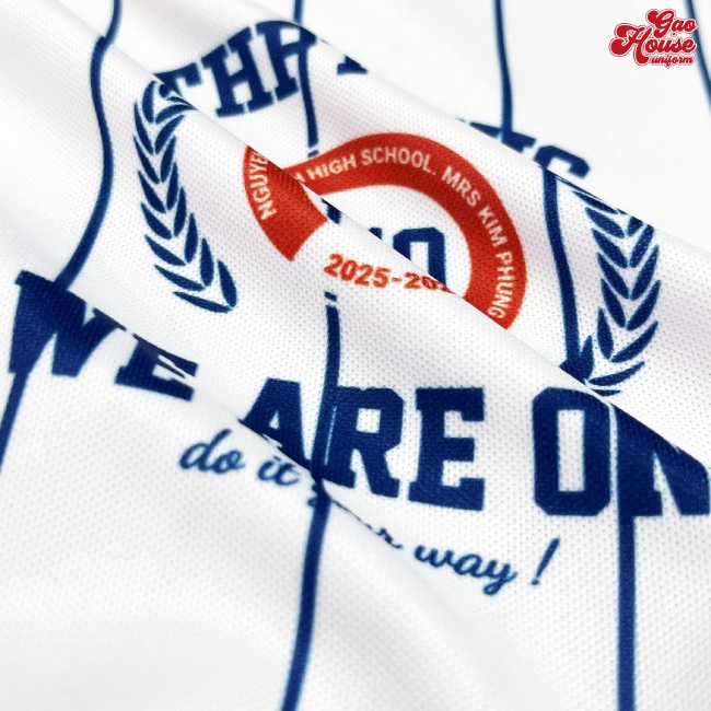 In áo đồng phục lớp Hậu Giang 3D