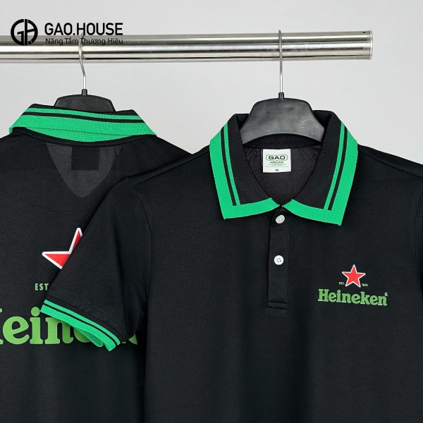 logo áo đồng phục công ty Heineken