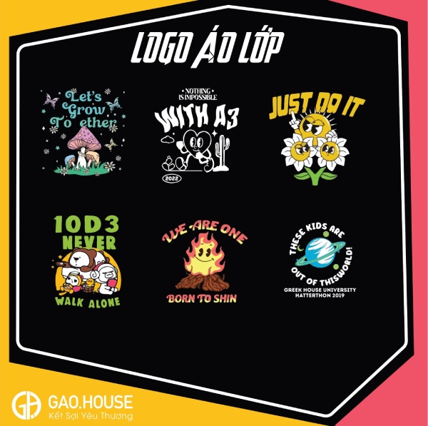 Mẫu logo áo lớp Quảng Bình cool