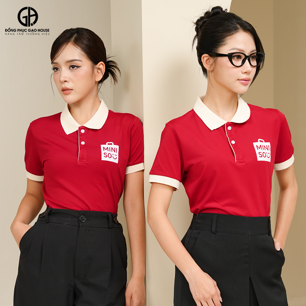 may áo đồng phục công ty mini