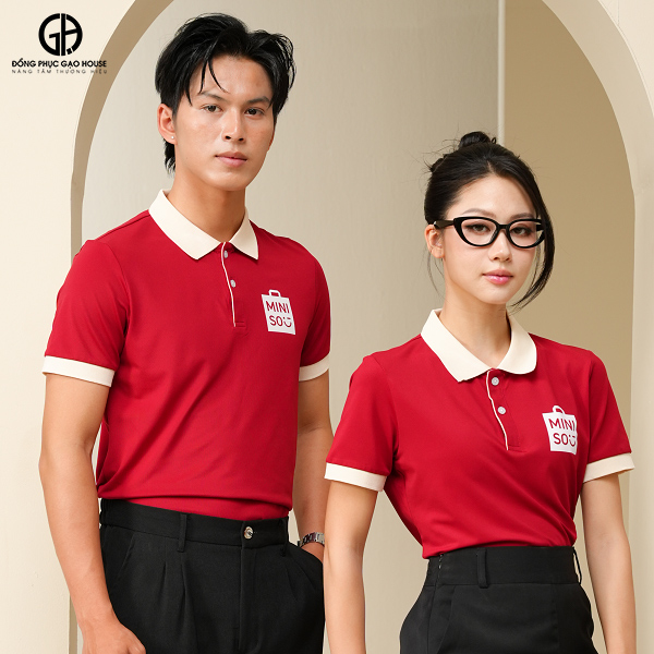 may đồng phục công ty mini