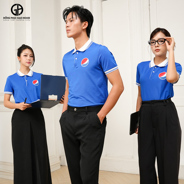 Mua áo đồng phục công ty AirCool pepsi