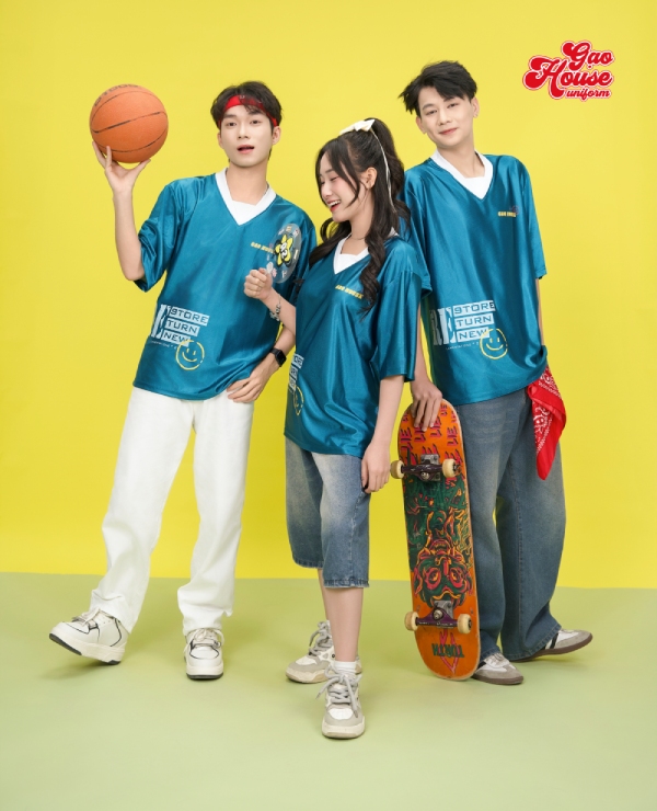 Mua áo lớp tại TPHCM cổ V