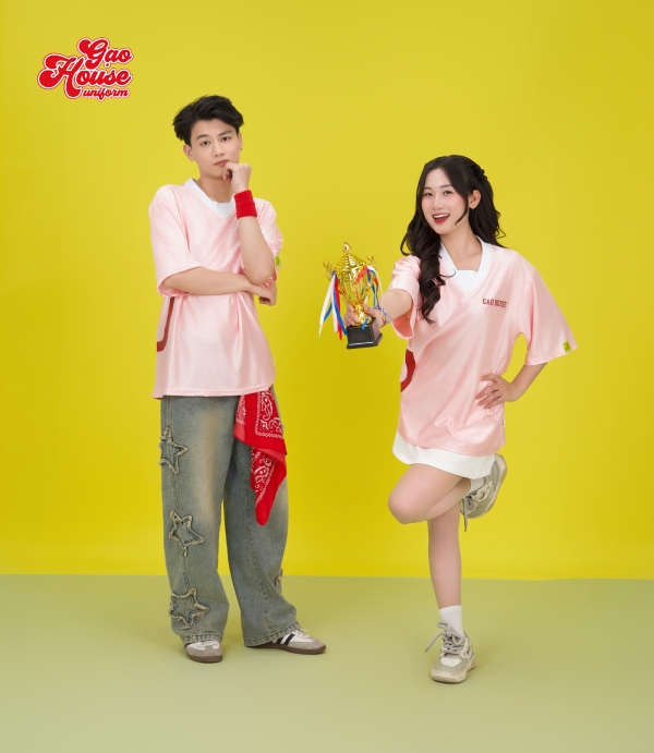 Mua áo lớp tại Vũng Tàu màu hồng