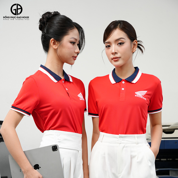 mua đồng phục công ty màu đỏ
