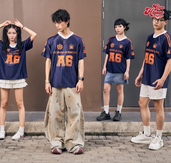 Đồng Phục Lớp Thể Thao Line Up A6 Tím Than - Ảnh 4