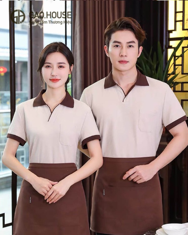 áo đồng phục nhà hàng ninh bình