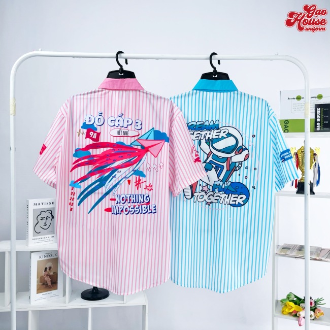 đồng phục lớp sơ mi tiền giang