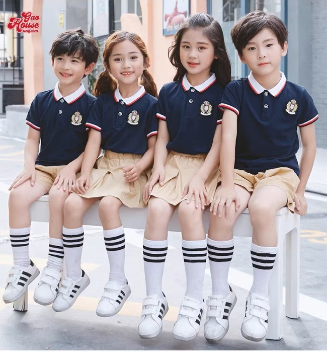 đồng phục tiểu học Tiền Giang