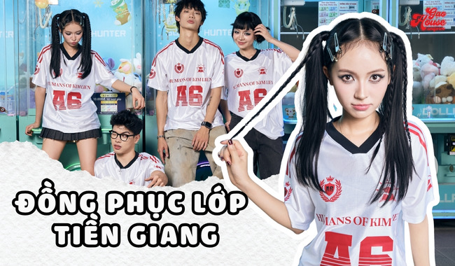 Gạo House may áo đồng phục lớp Tiền Giang