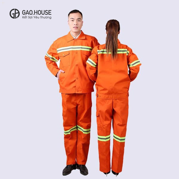 quần áo bảo hộ lao động gạo house